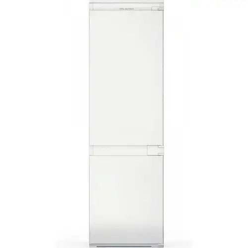 Combina frigorifica incorporabila Indesit INC18T111, Clasa F, Capacitate 250 l, No Frost, EasyTake, Multi-flow, Pure Wind, Iluminare LED, H 177 cm (Alb)