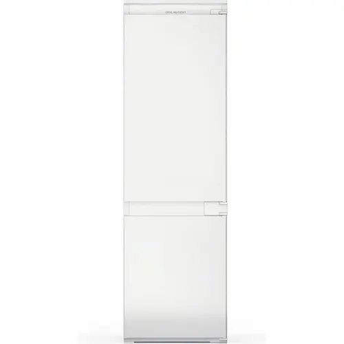 Combina frigorifica incorporabila Indesit INC18T111, Clasa F, Capacitate 250 l, No Frost, EasyTake, Multi-flow, Pure Wind, Iluminare LED, H 177 cm (Alb)