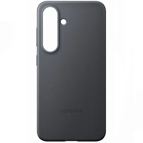 Husa Protectie Spate Samsung Kindsuit EF-VS931PBEGWW, pentru Galaxy S25 (S931), Piele (Negru)