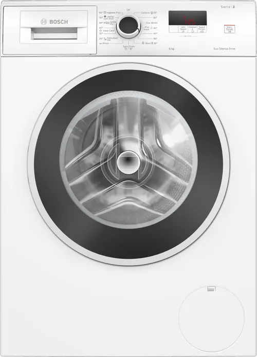 Masina de spalat rufe frontala BOSCH WGE03200BY, 8 kg, 1200rpm, Clasa A (Alb)