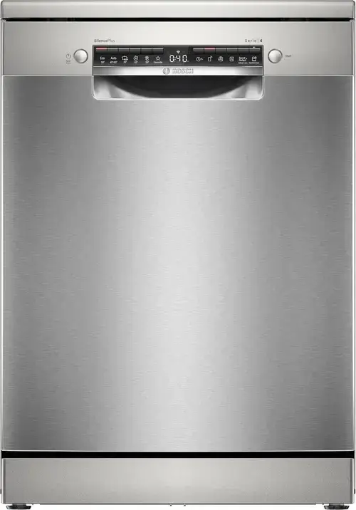 Masina de spalat vase independenta BOSCH SMS4EVI08E, 14 seturi, 6 programe, Clasa B, HomeConnect, WiFi, EcoSilence Drive (Inox anti-amprenta)