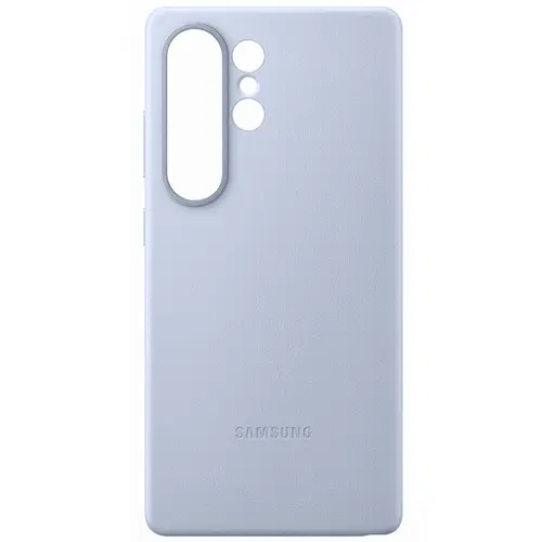 Husa Protectie Spate Samsung Kindsuit EF-VS938PLEGWW, pentru Galaxy S25 Ultra (S938), Piele (Albastru deschis)