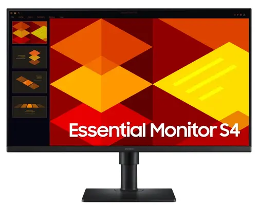 Monitor IPS LED Samsung 27inch LS27D402GAUXEN, Full HD (1920 x 1080), HDMI, DisplayPort, 100 Hz, 5 ms, Pivot (Negru)