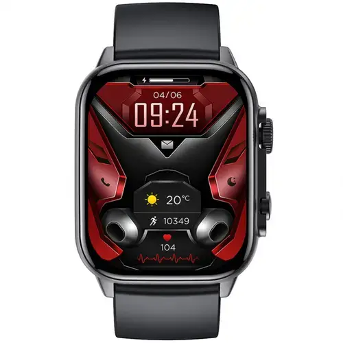 Smartwatch XO Design J9, Ecran IPS 1.95inch, Monitorizare sport, Notificari, NFC, Meniuri apel, IP68 (Negru)