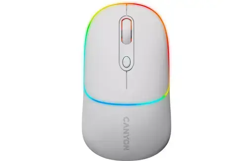 Mouse Canyon MW-22, Bluetooth, USB, 1600dpi (Alb)