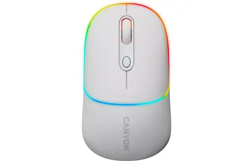 Mouse Canyon MW-22, Bluetooth, USB, 1600dpi (Alb)