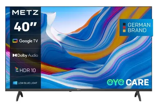 Televizor LED Metz 101 cm (40inch) 40MTE6000, Full HD, Smart TV, Google TV, WiFi, CI+