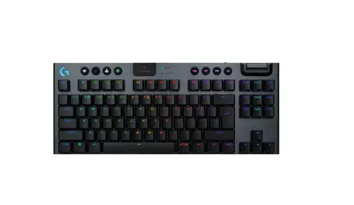 Tastatura Gaming Logitech G915 X Lightspeed TKL, Tactile Switch, iluminare RGB, Mecanica (Negru)