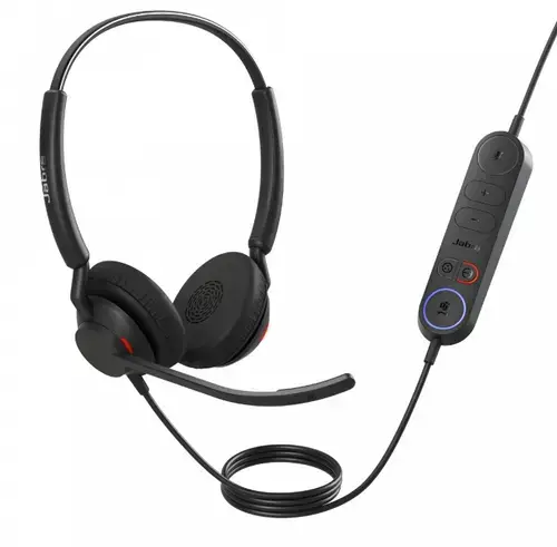 Casti Jabra Engage 40, Wired, USB-A (Negru)