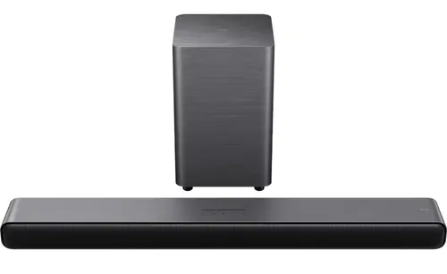 Soundbar TCL S55H, 2.1, 220W, Bluetooth 5.2, Dolby Atmos & DTS-Virtual:X, HDMI eARC, Subwoofer Wireless (Negru)