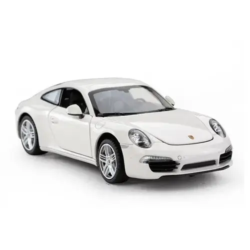 Masinuta diecast Rastar Porsche 911, 1:24 (Alb)