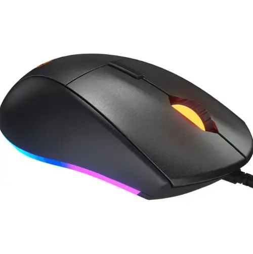 Mouse Gaming Cougar Minos EX, iluminare RGB, Wired, USB (Negru)