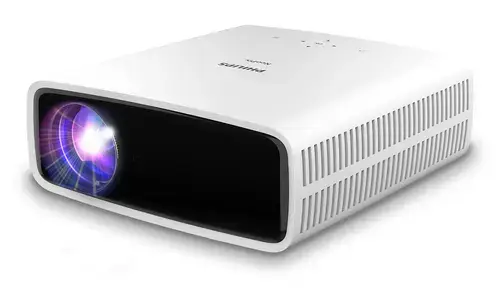 Videoproiector Philips NeoPix 750, 1080p (1920x1080), 700 ANSI lumeni, LCD, Bluetooth, Difuzoare 2.1 14 W, HDMI, USB/USB-C, Wi-Fi (Alb)