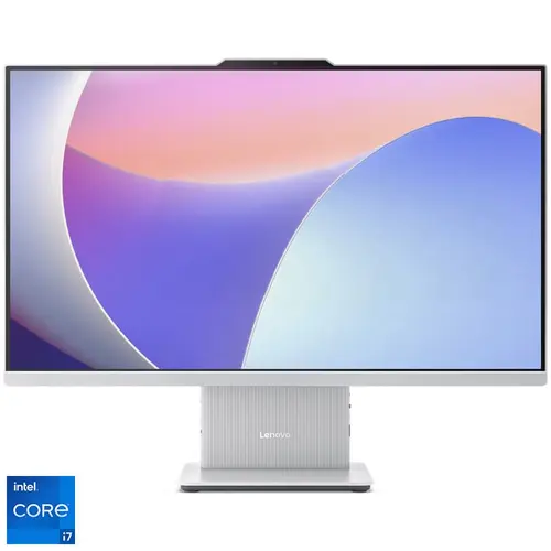 All in One PC Lenovo IdeaCentre 27IRH9 cu procesor Intel® Core™ i7-13620H pana la 4.9 GHz, 27inch, Full HD, IPS, 16GB DDR5, 1TB SSD M.2 2280 PCIe 4.0x4 NVMe, Intel® UHD Graphics, No OS (Argintiu)