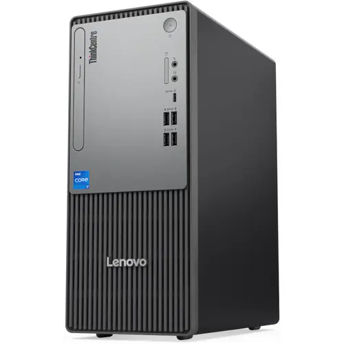 Calculator Sistem PC Lenovo ThinkCentre Neo 50t Gen 5 (Procesor Intel® Core™ i3-14100 (4 cores, 3.5GHz up to 4.7GHz, 12MB), 16GB DDR5, 1TB SSD, Intel UHD 730, No OS)