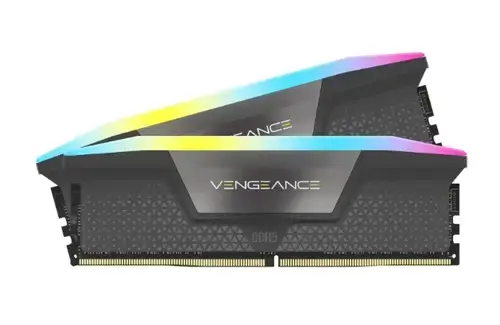 Memorie Corsair Vengeance RGB CMH32GX5M2B6400Z32, 32GB (2 x 16GB), DDR5, 6400MHz, C32, 1.4V, AMD/Intel (Negru)