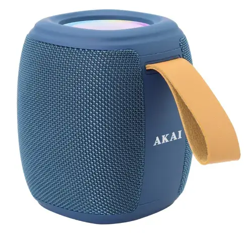 Boxa Portabila Akai ABTS-V5BL, Bluetooth, Radio FM, USB (Albastru)