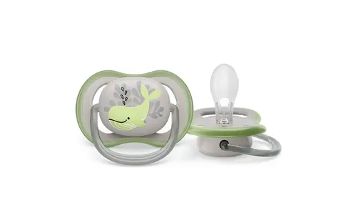 Suzeta Philips Avent Ultra Air SCF086/05, 6-18 luni, Balena, 1 buc (Verde)