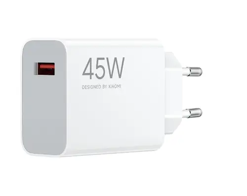 Incarcator retea Xiaomi BHR07SLEU, 45W, Turbo Charging, USB Type-A (Alb)