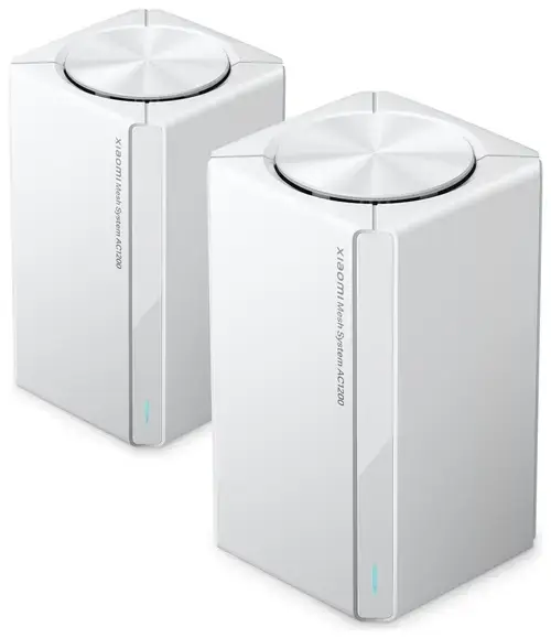 Sistem Wireless Xiaomi Mesh AC1200 2-Pack DVB4451GL, Dual Band, 1200 Mbps, 260 mp (Alb)