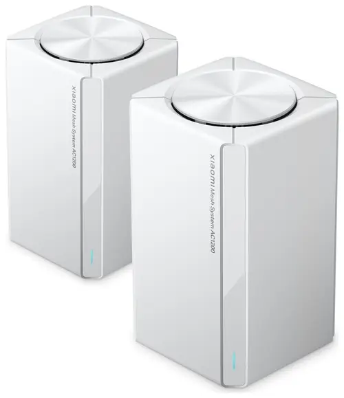 Sistem Wireless Xiaomi Mesh AC1200 2-Pack DVB4451GL, Dual Band, 1200 Mbps, 260 mp (Alb)