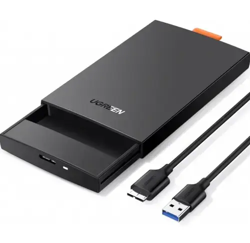 Rack Ugreeen CM237, HDD / SSD, SATA 2.5iinch, USB 3.0, 0.5 m (Negru)