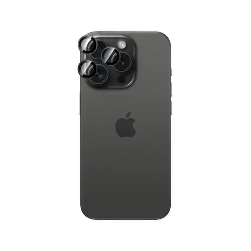 Folie protectie camera Dviced DV520038, pentru iPhone 16 Pro/16 Pro Max cu aplicator (Transparent)