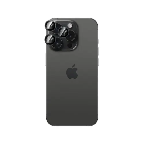 Folie protectie camera Dviced DV520038, pentru iPhone 16 Pro/16 Pro Max cu aplicator (Transparent)