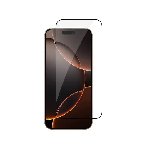 Set Folie protectie sticla securizata Dviced DV520034 Duo Pack pentru iPhone 16 Pro, cu aplicator (Transparent)