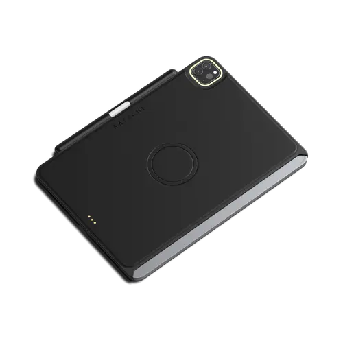 Husa Magnetica Satechi Vegan-Leather ST-V12PPK pentru iPad Pro 12.9 (Negru)