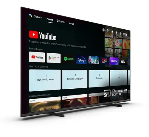Televizor LED Philips 127 cm (50inch) 50HFL4518U/12, Ultra HD 4K, Hotel TV, Smart TV, WiFi, CI+