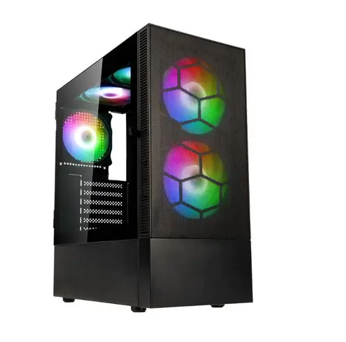 Carcasa Kolink Observatory MX Mesh ARGB (Negru)
