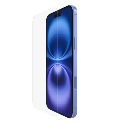 Folie Protectie Sticla Securizata Belkin ScreenForce OVA136zz pentru iPhone 16 Plus / iPhone 15 Plus / iPhone 14 Pro Max (Transparent)