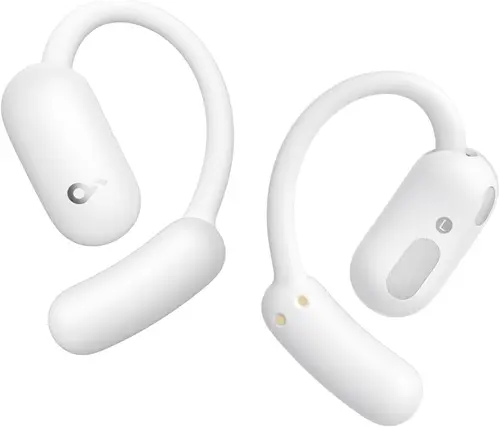Casti alergare True Wireless Anker SoundCore AeroFit 2, Hi-Res Audio, IP55, Autonomie 42H, Bluetooth 5.4 (Alb)