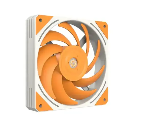 Ventilator Segotep HQ-12 Pro Meow, aRGB, 120 mm (Portocaliu/Alb)