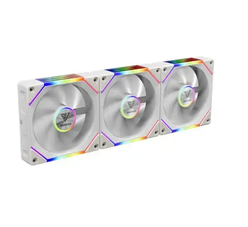 Ventilator Gamdias Aeolus P2 1203, 3 x 120mm, aRGB (Alb)