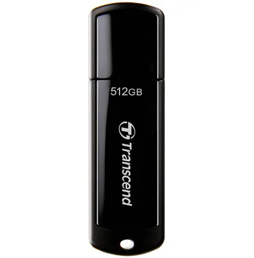 Stick USB Transcend JetFlash 700     512GB, USB 3.1 Gen 1 (Negru)