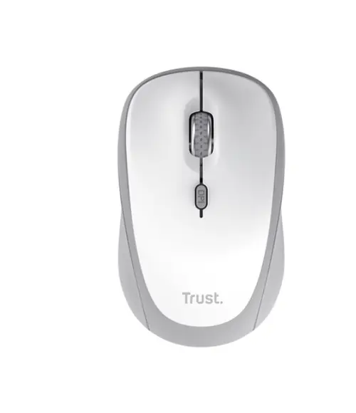 Mouse Trust Yvi TR-25454, Wireless (Alb/Gri)