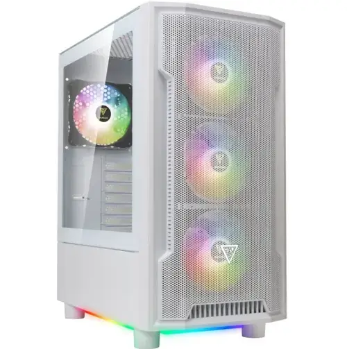 Carcasa Gamdias Athena M6 Lite, tMiddle Tower, ARGB (Alb)