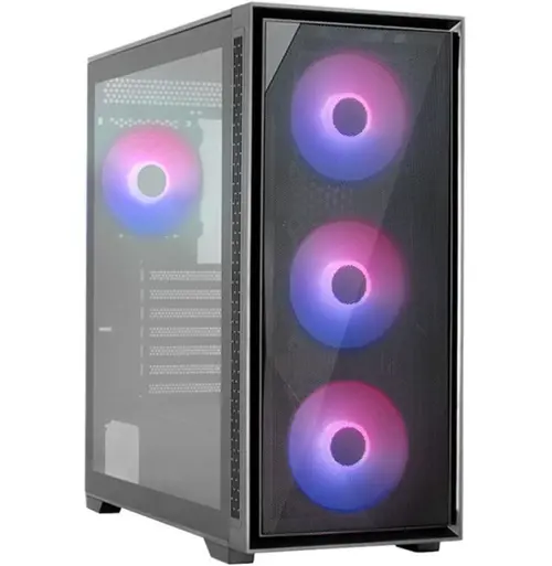 Carcasa Aerocool Geoflow V2, Middle Tower (Negru)