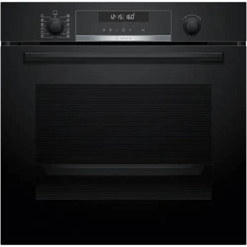 Cuptor incorporabil Bosch HBG578BB3, 71 L, Electric, Multifunctional, 10 functii, Grill, AutoPilot30, Autocuratare pirolitica + hidrolitica, Soft close, Air Fry, 3D Hotair, Clasa A+ (Negru)