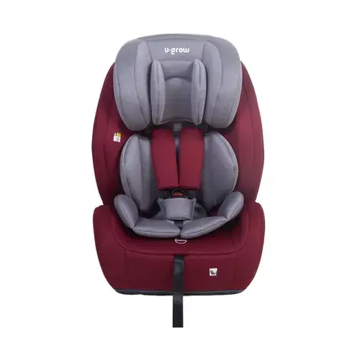 Scaun auto U-grow UG-302IS-RD, 9-36 kg, isofix/top tether, R129 (Rosu)