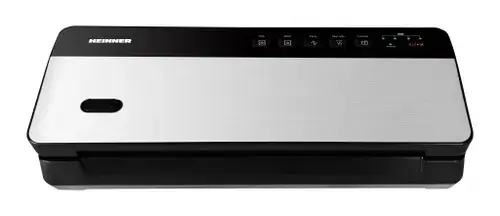 Aparat de vidat si sigilat reincarcabil HEINNER HAV-CRD80SS, 80 W, 2000 mAh, Autonomie 60 minute (Negru/Inox)