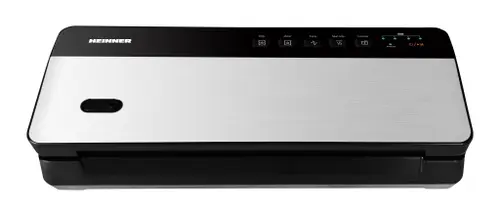 Aparat de vidat si sigilat reincarcabil HEINNER HAV-CRD80SS, 80 W, 2000 mAh, Autonomie 60 minute (Negru/Inox)