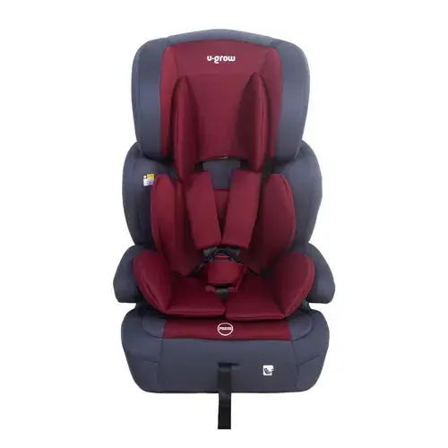 Scaun auto/inaltator U-Grow UG-301ISO-RD, 76-150CM, 15 luni - 12 ani, R129, isofix,  (Rosu)