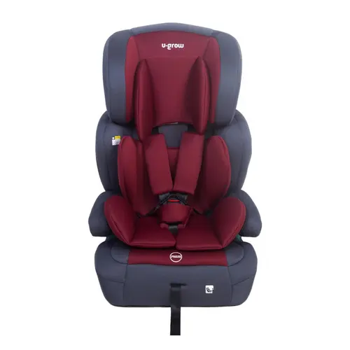 Scaun auto/inaltator U-Grow UG-301ISO-RD, 76-150CM, 15 luni - 12 ani, R129, isofix,  (Rosu)