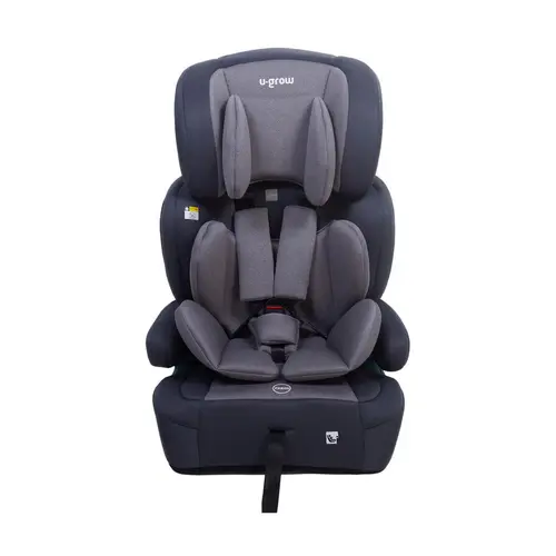 Scaun auto/inaltator U-Grow UG-301ISO-GR, 76-150CM, 15 luni - 12 ani, R129, isofix,  (Gri)