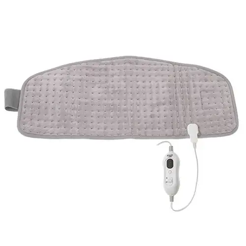 Centura de incalzire Adler 7437 pentru zona lombara, 100 W, 32x72 cm (Gri)