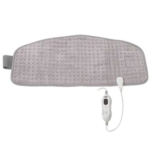 Centura de incalzire Adler 7437 pentru zona lombara, 100 W, 32x72 cm (Gri)