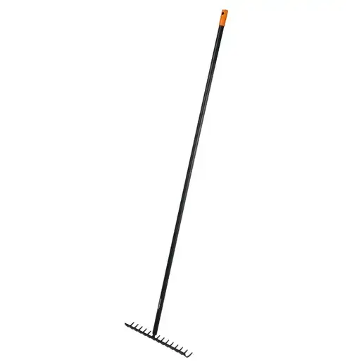 Grebla pentru sol Fiskars Solid, 156 cm, 620 g (Negru)